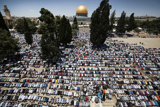 Lễ Ramadan tại Jerusalem. (Ảnh: Internet)
