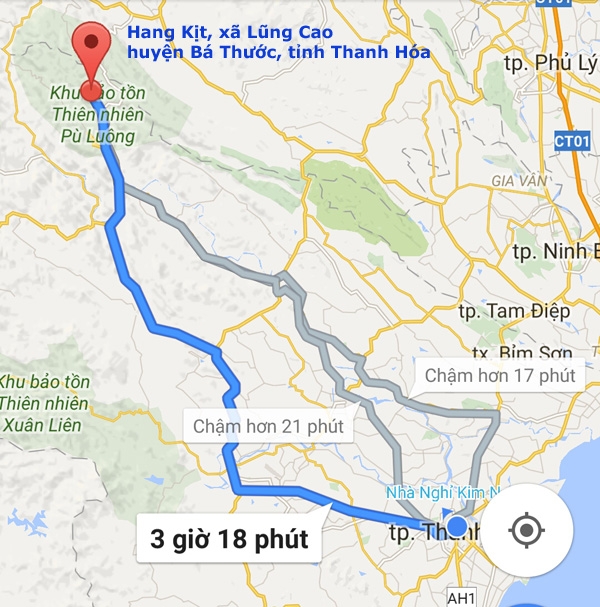 Bản Kịt (x&atilde; Lũng Cao, huyện B&aacute; Thước) c&aacute;ch th&agrave;nh phố Thanh H&oacute;a khoảng 130km, nằm trong v&ugrave;ng l&otilde;i khu bảo tồn thi&ecirc;n nhi&ecirc;n P&ugrave; Lu&ocirc;ng.