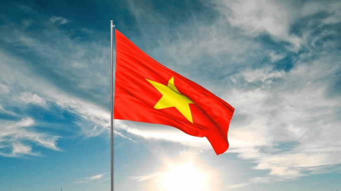 Quốc kỳ Việt Nam. (Ảnh: Internet)