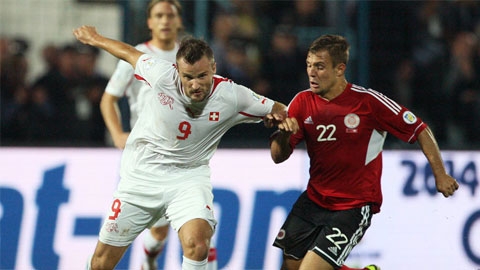 Albania vs Thuỵ Sĩ&nbsp;&ndash; Bảng A, Euro 2016, s&acirc;n Stade Bollaert-Delelis.