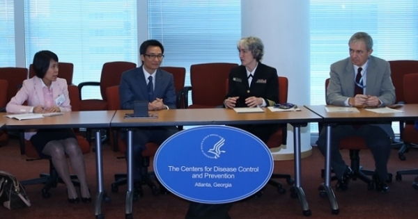 USCDC Hoa Kỳ sẽ tiếp tục hỗ trợ Việt Nam trong công tác y tế