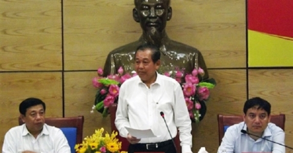 Phó Thủ tướng Trương Hòa Bình yêu cầu UBND tỉnh Nghệ An tạo điều kiện cho doanh nghiệp