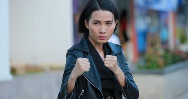 Phan Thị Mơ lột xác với hình tượng nữ cảnh sát trong phim Hoa hồng thép