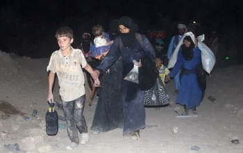 Hơn 7000 dân thường tháo chạy khỏi thành trì Fallujah của IS