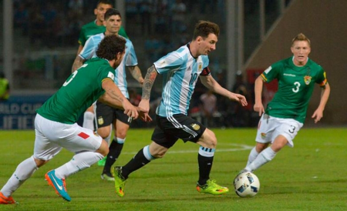 Chờ xem si&ecirc;u sao Messi ghi bao nhi&ecirc;u b&agrave;n v&agrave;o lưới của đối thủ&nbsp;Bolivia.