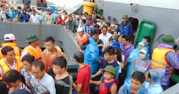 Thời tiết xấu, tỉnh Quảng Ninh chỉ đạo cấm tàu thuyền ra đảo Cô Tô