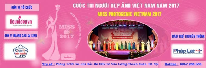 C&ocirc;ng bố lịch tr&igrave;nh v&ograve;ng chung kết cuộc thi Người đẹp ảnh Việt Nam 2016 - 2017