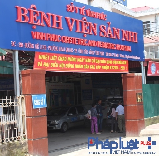 Bệnh viện Sản - Nhi tỉnh Vĩnh Ph&uacute;c.