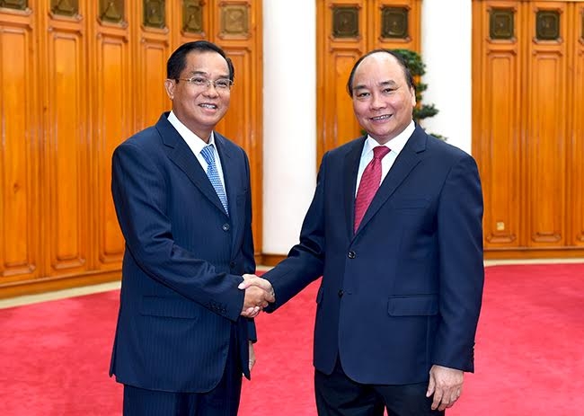 Thủ tướng Nguyễn Xu&acirc;n Ph&uacute;c đ&aacute;nh gi&aacute; cao kết quả hợp t&aacute;c giữa hai nước trong thời gian qua tr&ecirc;n nhiều lĩnh vực.