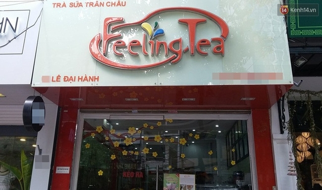 Tr&agrave; sữa Feeling Tea c&oacute; ruồi v&agrave; gi&ograve;i