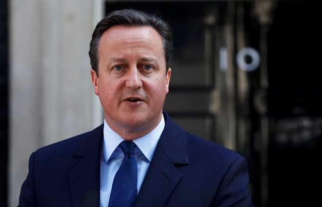 Thủ tướng Anh David Cameron tuy&ecirc;n bố từ chức. (Ảnh: Reuters)