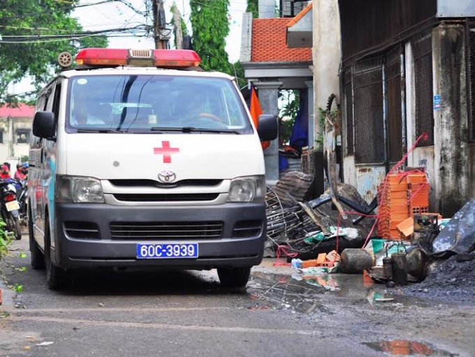 Hiện trường vụ ch&aacute;y khiến 4 người tử vong ở Đồng Nai