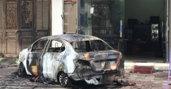 Lào Cai: Do ghen tuông đối tượng phóng hỏa đốt xe ô tô của người tình