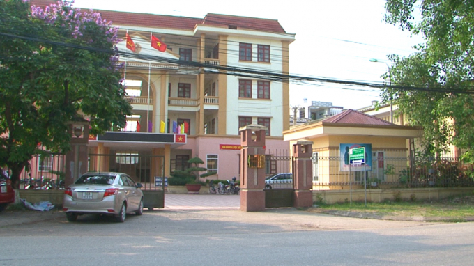 UBND phường Dĩnh Kế, TP Bắc Giang.