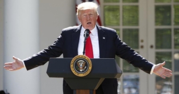 Trump tuyên bố Mỹ sẽ rút khỏi thỏa thuận chống biến đổi khí hậu