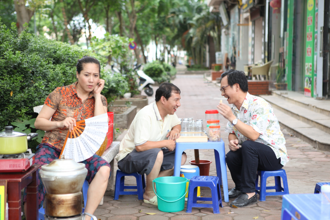 Nghệ sĩ Quang Thắng v&agrave; Nghệ sĩ Đức Khu&ecirc; tham gia diễn xuất trong phim.