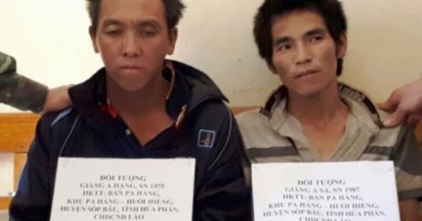 Sơn La: Bắt hai đối tượng vượt biên từ Lào sang Việt Nam buôn gần 6.000 viên ma túy