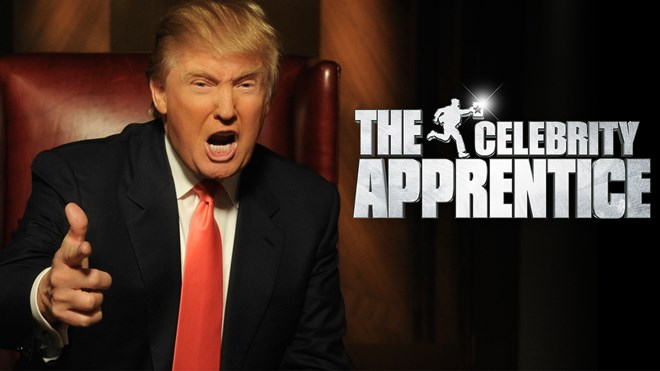 C&aacute;c phi&ecirc;n bản của The Apprentice đ&atilde; gi&uacute;p Donald Trump kiếm lời lớn. (ảnh của NBC)