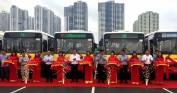 Mở thêm 2 tuyến buýt kết nối trung tâm Hà Nội với ngoại thành