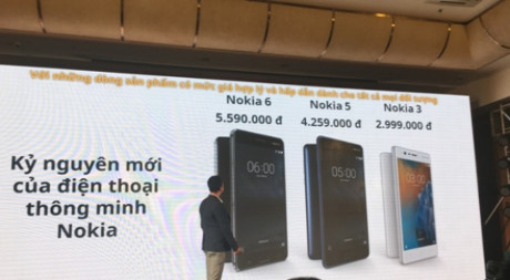 Nokia ch&iacute;nh thức tung 3 smartphone gi&aacute; chỉ từ 2,99 triệu đồng
