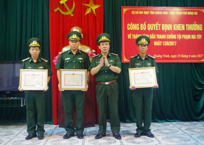 Bộ chỉ huy BĐBP tỉnh Quảng Ninh khen thưởng kịp thời