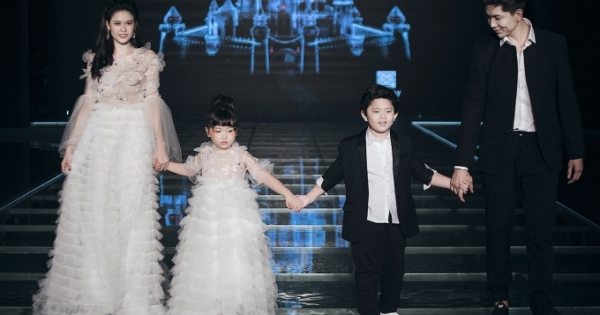 Tuần lễ thời trang trẻ em VN 2017: Tim – Trương Quỳnh Anh dắt tay bé Sushi và bé Bông trình diễn mở màn