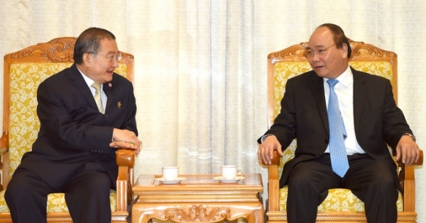 Thủ tướng Nguyễn Xuân Phúc tiếp chủ tịch tập đoàn TCC Thái Lan