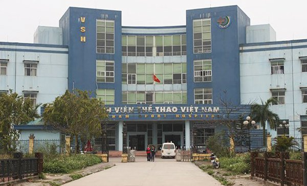 Bệnh viện Thể thao Việt Nam Ảnh: Vietnamnet.