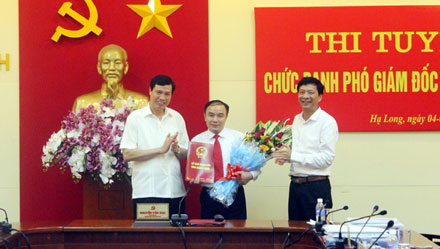 Tỉnh Quảng Ninh - một trong những đơn vị đầu ti&ecirc;n của cả nước thi tuyển chức danh l&atilde;nh đạo