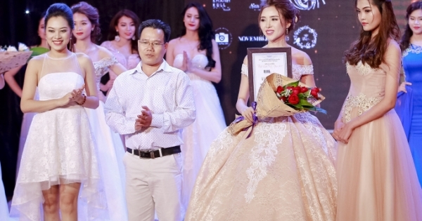 Hot girl Lương Lê đoạt giải Hoa khôi thanh lịch Việt Nam 2017