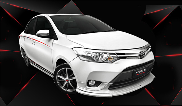 Toyota Vios TRD 2017 c&oacute; gi&aacute; b&aacute;n 644 triệu đồng (đ&atilde; bao gồm VAT).
