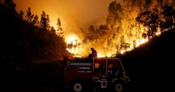 Chùm ảnh: Thảm họa cháy rừng nghiêm trọng tại Bồ Đào Nha