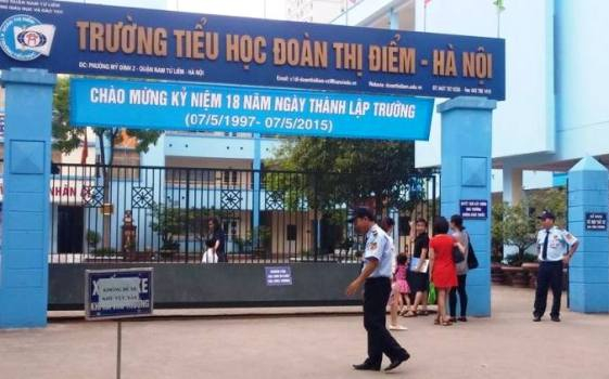 Trường Tiểu học Đo&agrave;n Thị Điểm.