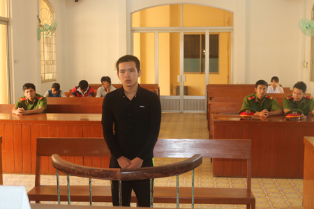 Bị c&aacute;o Nguyễn Thanh Sơn.