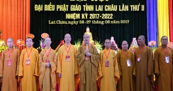 Lai Châu: Trọng thể tổ chức Đại hội Phật giáo tỉnh lần thứ II