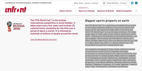 Bản quyền World Cup 2018: Đối tác nói đã bán, VTV bảo chưa