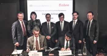 Vietnam Airlines hợp tác cùng Tập đoàn Sabre  trong CN hàng không