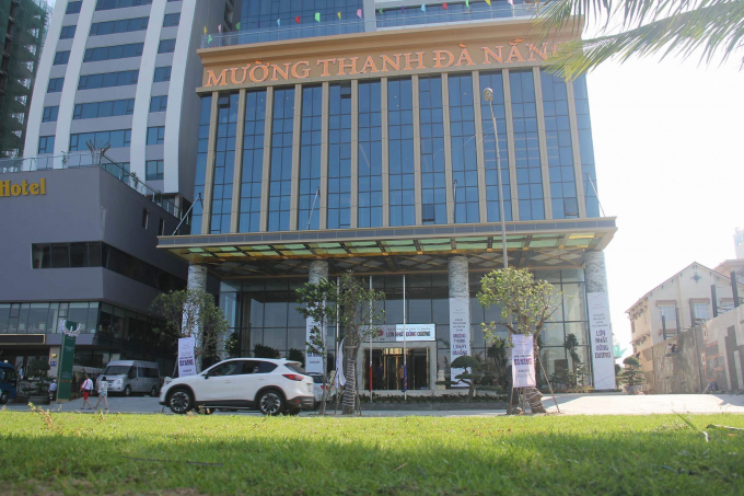 Tổ hợp Kh&aacute;ch sạn v&agrave; Căn hộ cao cấp Sơn Tr&agrave; nằm từ tầng 2 đến tầng 5 Mường Thanh Luxury.