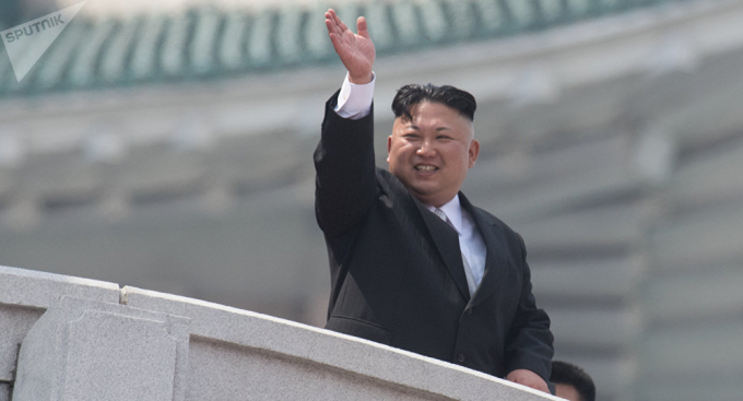 Nh&agrave; l&atilde;nh đạo Triều Ti&ecirc;n Kim Jong-un. Ảnh: Sputnik
