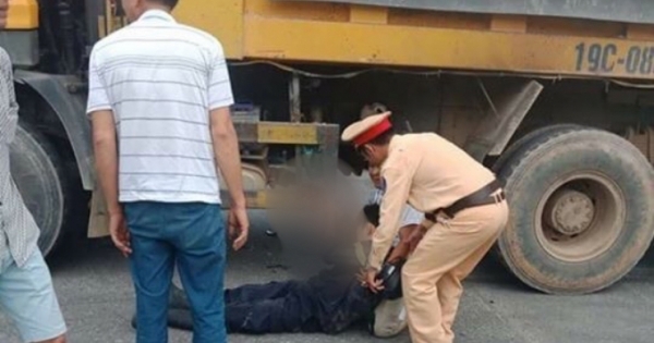 Phú Thọ: Một chiến sĩ Cảnh sát PCCC gặp tai nạn sau khi chữa cháy