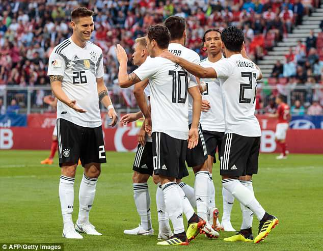 Đội tuyển Đức vẫn l&agrave; ứng cử vi&ecirc;n số 1 tại bảng F cũng như World Cup 2018.