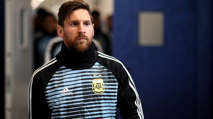 Argentina đặt hết hy vọng v&agrave;o Lionel Messi