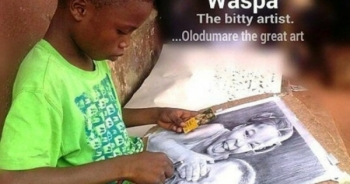 Tài năng của họa sĩ nhí 11 tuổi ở Nigeria