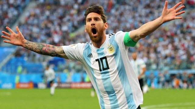 Messi mới c&oacute; một b&agrave;n thắng ở World Cup