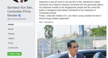 Thủ tướng Hun Sen đáp trả quyết liệt tuyên bố của ông Lý Hiển Long