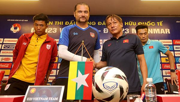 HLV tuyển Myanmar nói gì trước trận gặp U23 Việt Nam tối nay?