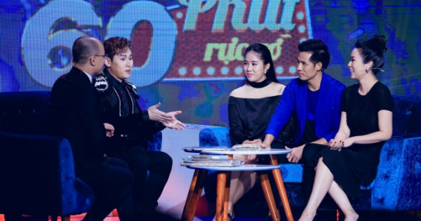 Lê Phương bầu vượt mặt vẫn đến ủng hộ Nguyên Vũ trong show hát tái hiện sự nghiệp