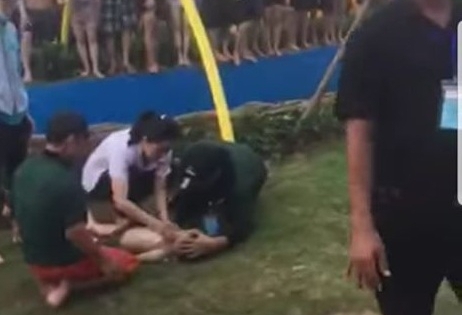 Bé trai bị đuối nước tại công viên nước Thanh Hà đã tử vong