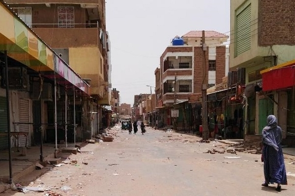 Đường phố thủ đô Khartoum vắng lặng giữa cuộc đình công.