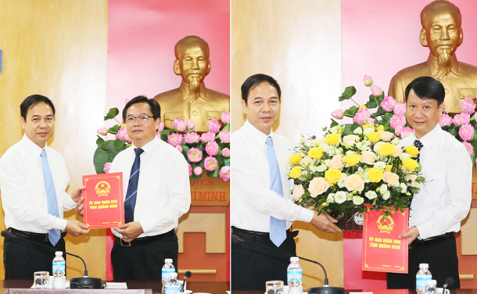 Quảng Ninh có tân GĐ và Phó GĐ sở Tài Chính